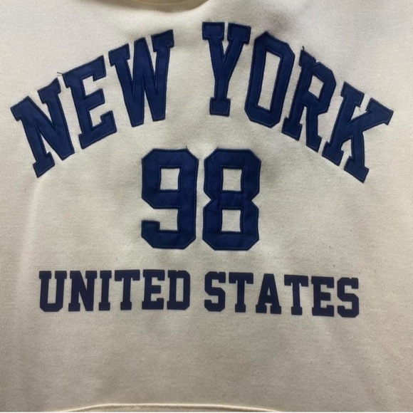 Justify New York 98 Hoodie - Cream - Picture 4 of 4